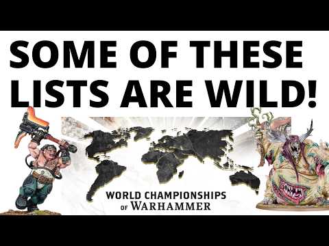 Scary Army Lists from 40K's Most Prestigious Tournament?