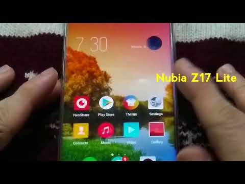 Nubia Z17 Lite Chinese ROM v1.23