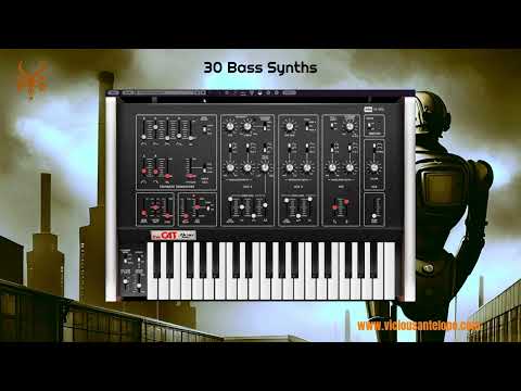 Cherry Audio Octave Cat Presets by Vicious Antelope - Cat Bass Soundbank   30 monophonic bass synths