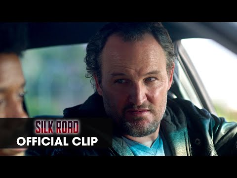 Thumbnail of the video: Silk Road (2021 Movie) Official Clip “Buy Dope on YouTube” – Jason Clarke