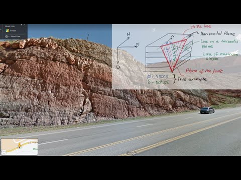 L20 Fault mapping: strike, dip, stereonets and geological maps