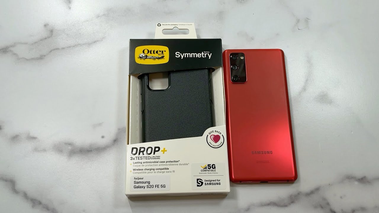 OtterBox Symmetry Series Case for Samsung Galaxy S20 FE 5G Unboxing and Review