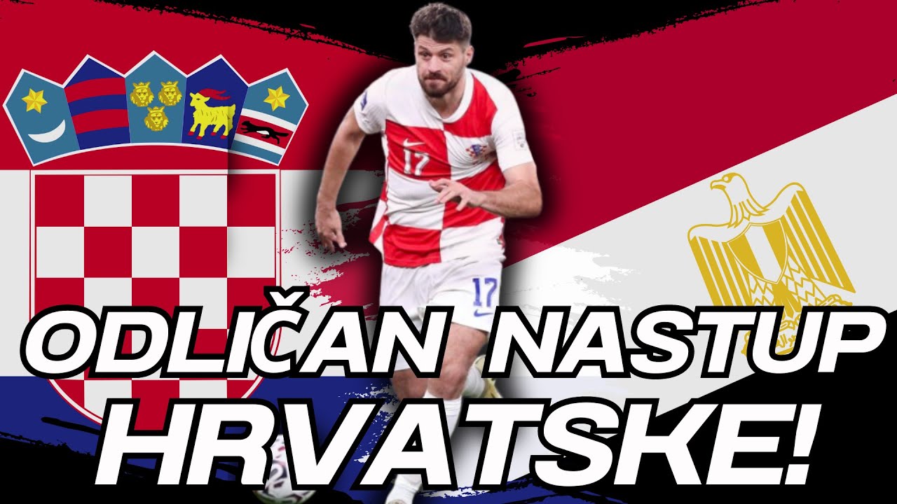 HRVATSKA vs EGIPAT 4:2! HRVATSKA ODIGRALA ODLIČNU UTAKMICU!