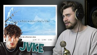 This song BROKE ME | Jvke - this is what winter feels like (Music Producer Reaction)