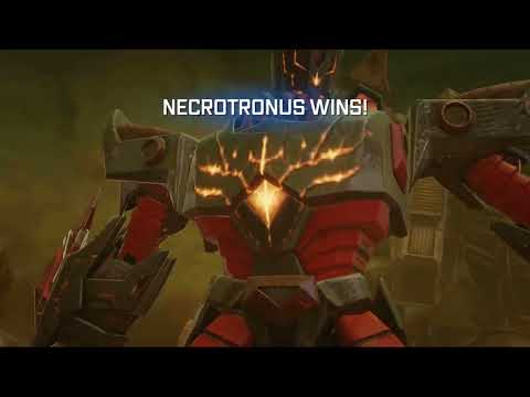 Necrotronus AM boss fight. Transformers Forgeed to fight