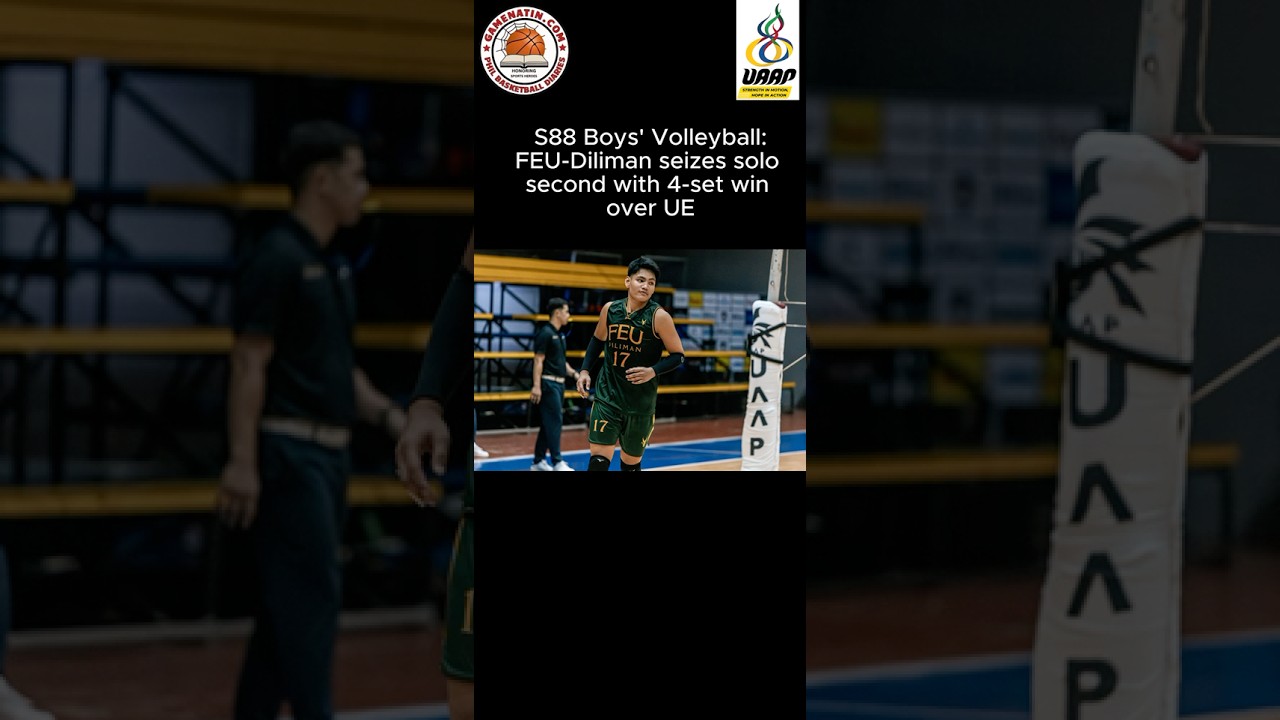 UAAP Boys' Volleyball: FEU climbs to solo second after beating UE