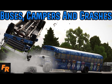 Buses, Campers And Crashes - Wreckfest