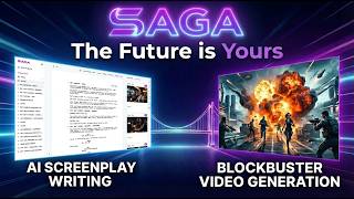 Saga: The AI Filmmaking Tool for Original Storytellers | Write Your Story Today