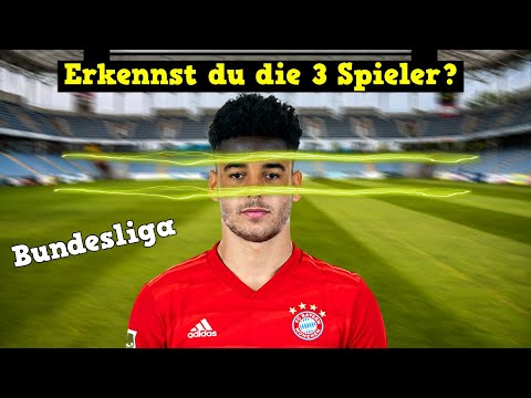 Erkennst du die 3 Bundesliga Spieler in einem Gesicht? ⚽ Fußball Quiz 2021