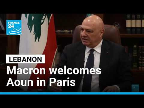 Lebanon: Emmanuel Macron welcomes Joseph Aoun to Paris for Middle East talks