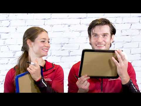 Newlywed Game/Jeu des Nouveaux Mariés:  Laurence Fournier Beaudry / Nikolaj Sorensen