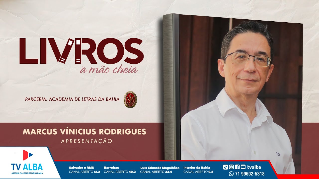 LIVROS A MÃO CHEIA - JOVINA SOUZA - 18.01.2025