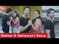 Shaheer Sheikh Dances With Bhagya Lakshmi Fame Aishwarya Khare On Iss Baarish Mein | WTHA