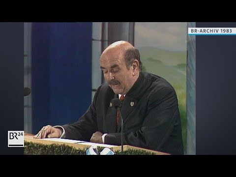 #BR24Zeitreise: Sedlmayrs legendäre Nockherberg-Begrüßung | BR24