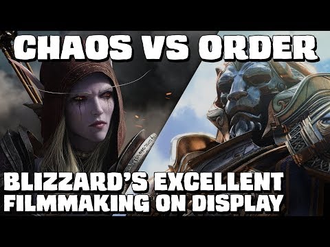 CHAOS vs ORDER in the Battle for Azeroth trailer - Blizzard's excellent filmmaking