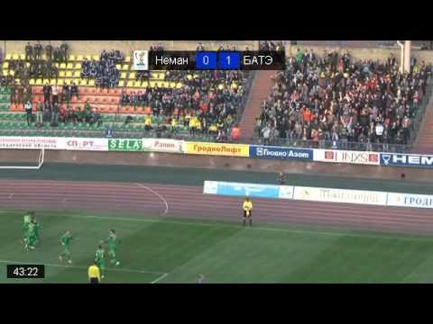 "Нёман" (Гродна) - "БАТЭ" (Барысаў) Відэаагляд. 17.04.2013 Чэмпіянат Беларусі.