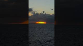 Sunset on Symphony of the Seas 🔥 #Cruising #cruise #symphonyoftheseas #travel #traveling #sunrise