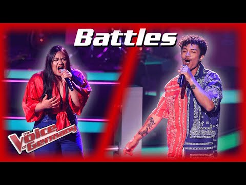 The Kid LAROI & Miley Cyrus - WITHOUT YOU (Aubrey vs. Luan) | Battles | The Voice of Germany 2022