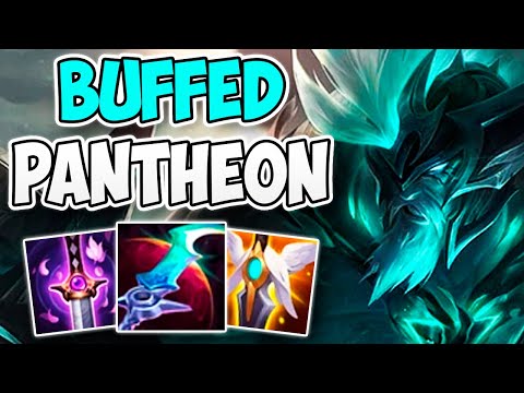 AMAZING CHALLENGER JUNGLE PANTHEON GAMEPLAY WITH BUFFED PANTH! | CHALLENGER PANTHEON JG | 12.14