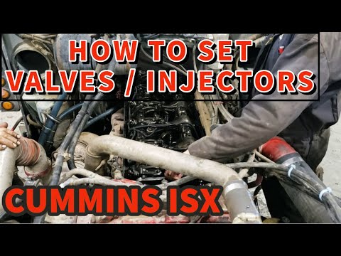 How To: Overhead Set Valves and Injectors on a Cummins ISX