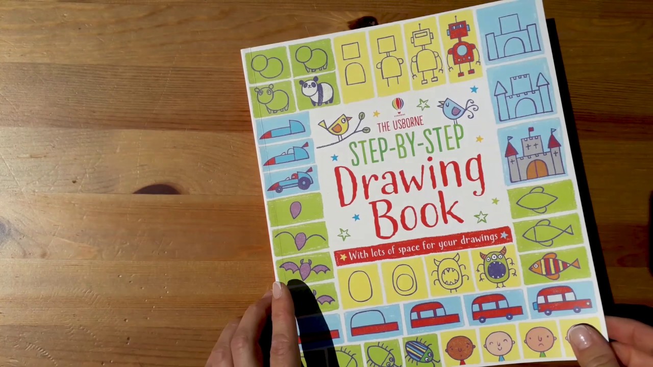 Step by step Drawing Book - Usborne