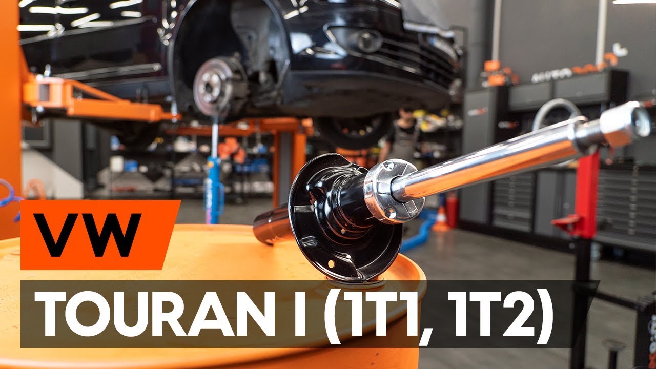 Comment changer : jambe de suspension avant sur VW Touran 1T1 1T2 - Guide de remplacement