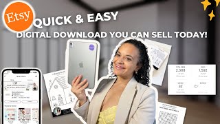 Create THIS digital product that SELLS on Etsy- Canva Template Design