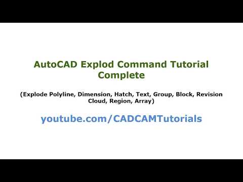 AutoCAD Tutorial Circle Command 3 Point 2 Point Tan Tan Radius Tangent Circles