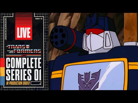 🔴 LIVE: Transformers Generation 1: Series 1 - All Episodes (In Production Order) 24/7 Livestream!