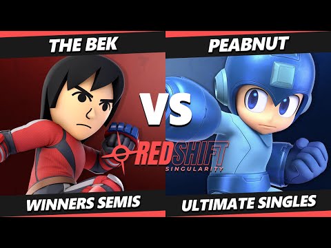 RedShift: Singularity TOP 8 - THE BEK (Mii Brawler) Vs. Peabnut (Mega Man) Smash Ultimate - SSBU