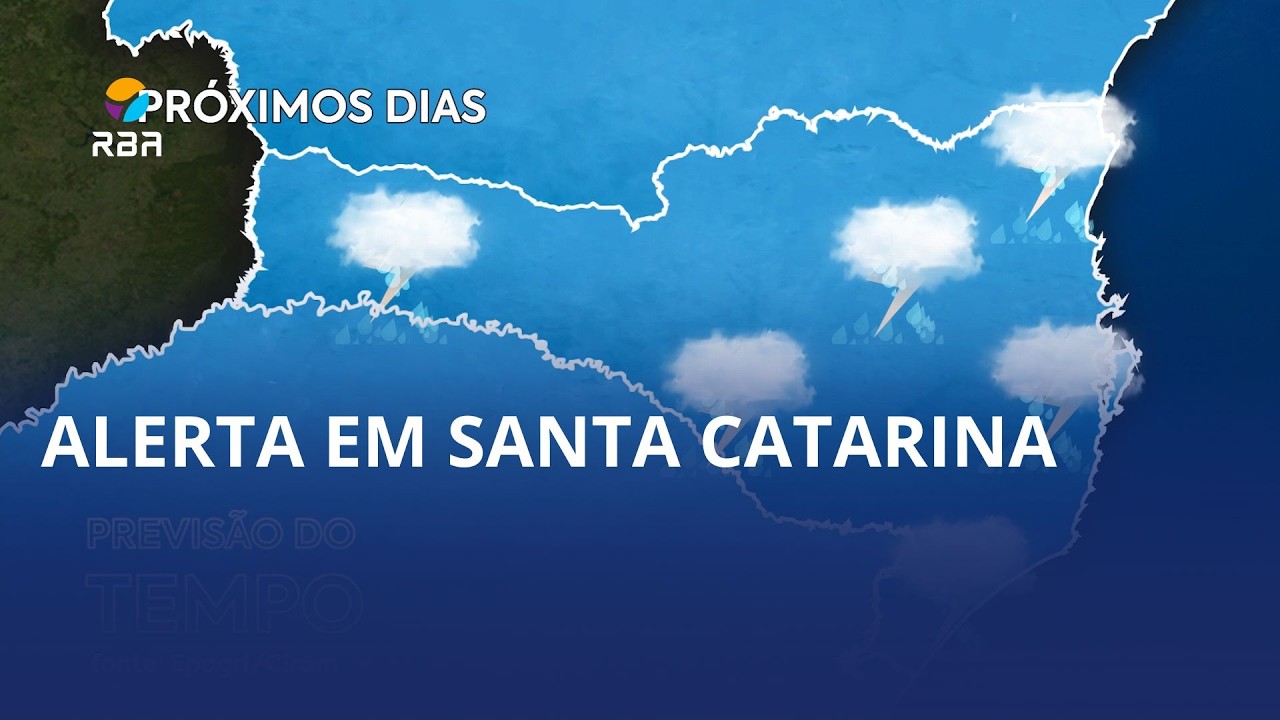 Frente fria mantém alerta no Litoral