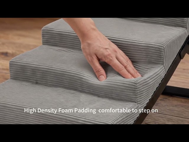 Veehoo Adjustable Pet Ramp for Senior Dogs