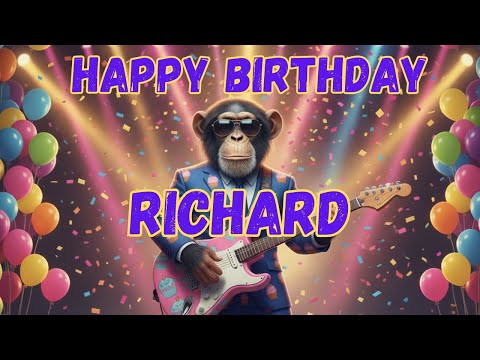 RICHARD Happy Birthday Song - Happy Birthday to Richard