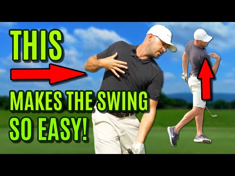 Hitting The Ball With Your Right Shoulder Makes The Golf Swing So Much Easier
