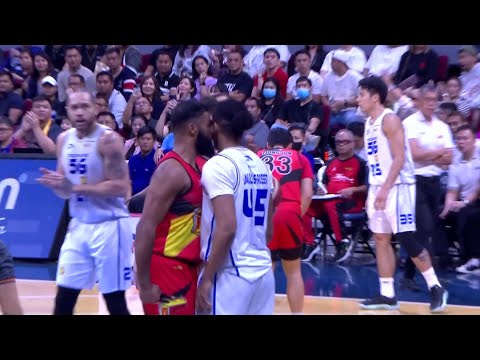Tautuaa  TAUNTS after BLOCKING BGR! 😤 | PBA Season 49 Philippine Cup Finals G4