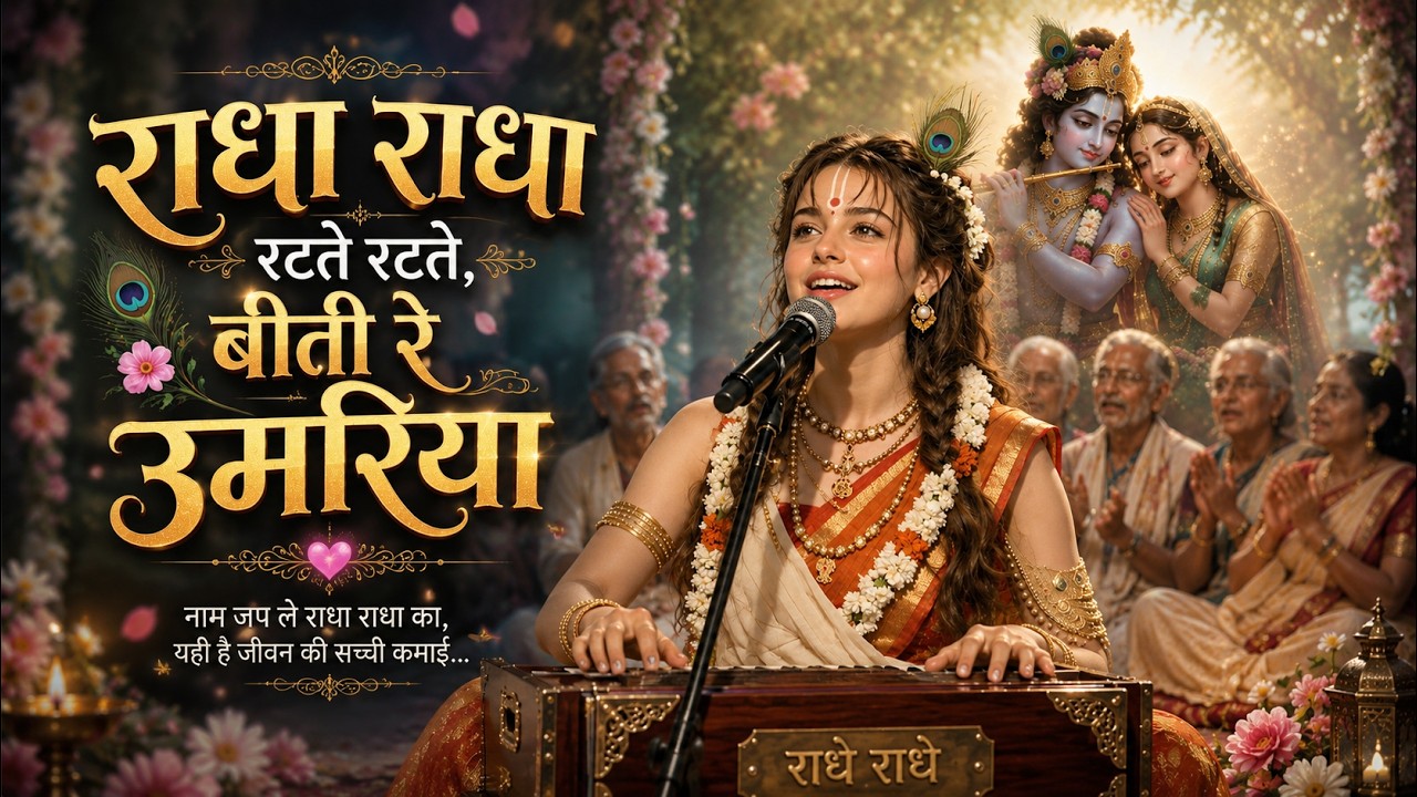 Radha Radha Ratte Ratte | राधा राधा रटते रटते | Heart Touching Radha Bhajan | Shri Radha Bhajan — Vrinda Ke Geet