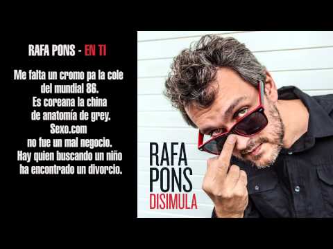RAFA PONS - EN TI  (Lyric Vídeo)