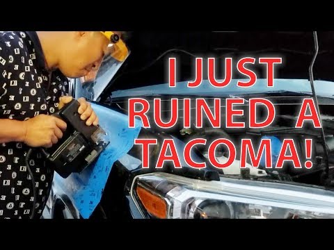 We Cut The Fender to Install ARB Snorkel intake on a Toyota Tacoma