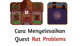 Cara menyelesaikan Quest Rat Problem di game Stardew Valley