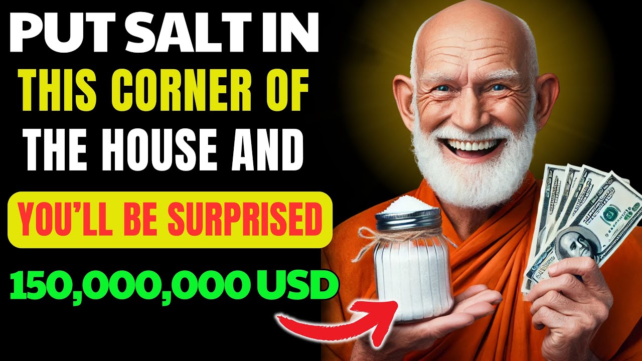 Place Salt in This Corner of Your Home and Receive a Large Amount in Your Account Within 24 hours!