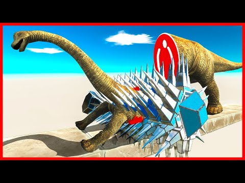 WHO can PASS FROM GOLEM AND JUMP INTO MOSASAURUS | ARBS - Animal Revolt Battle Simulator