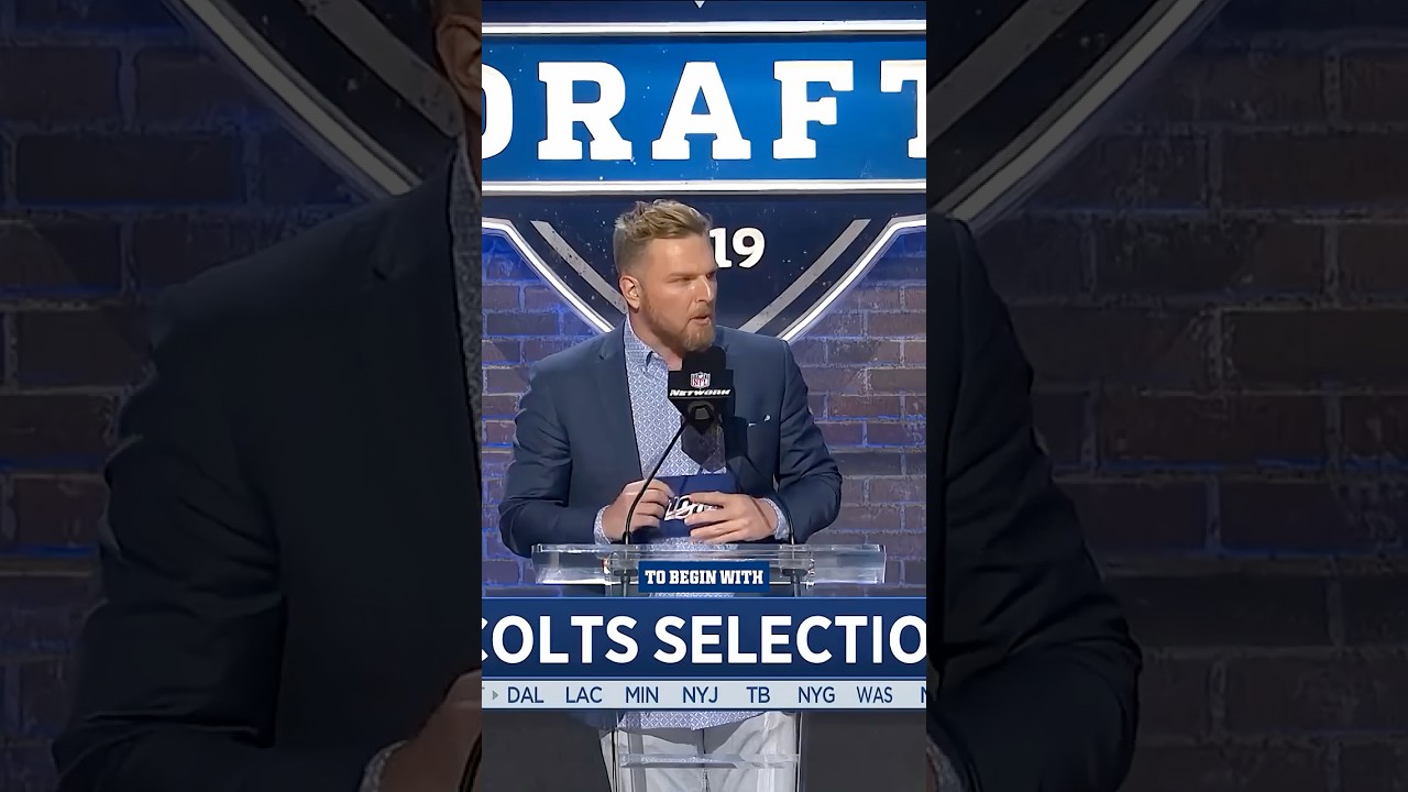 who’s ready for another Pat McAfee draft pick?! #colts #nfl #football #indianapoliscolts