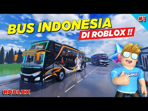 REVIEW GAME BUS INDONESIA FULL INTERIOR MIRIP CDID - BUSSID Roblox Indonesia