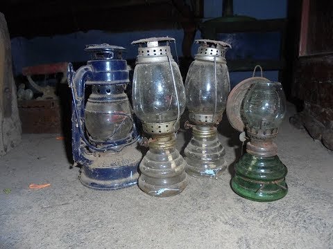 Cleaning Vintage Oil Lamp