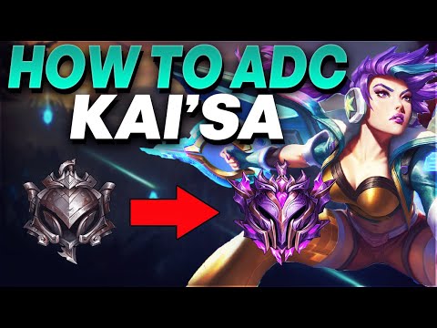How to play Kai'Sa ADC in low Elo - Kai'Sa ADC Gameplay | Iron to Master #36
