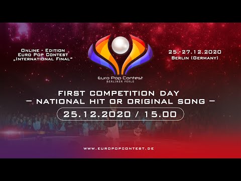 "Euro Pop Contest - Online Edition" - 1. Wettbewerbstag: Eigener Song oder Nationaler Hit