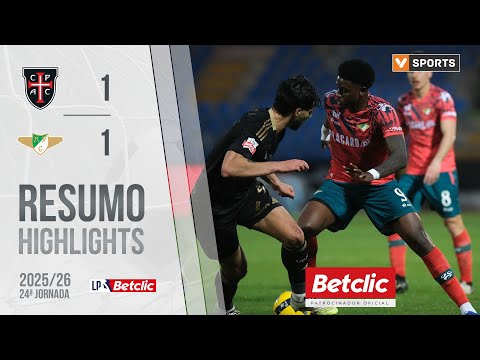 Resumo: Casa Pia  1-1 Moreirense (Liga 25/26 #24)