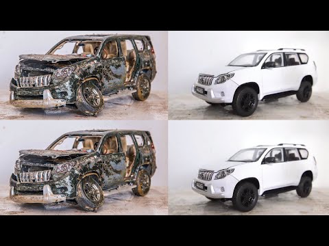 Thumbnail for Restoration Toyota Landcruiser Prado - Model Car 1/18 by Toyota Land Cruiser, Toyota, El Car, video, Toyota Tj Cruiser, Jeep, Car, Toyota FJ Cruiser, vide, Toyota Land Cruiser Prado, Toyota Land Cruiser Se
