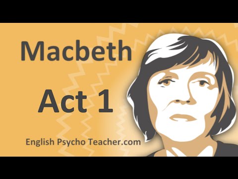Macbeth Act 1 Summary with Key Quotes & English Subtitles