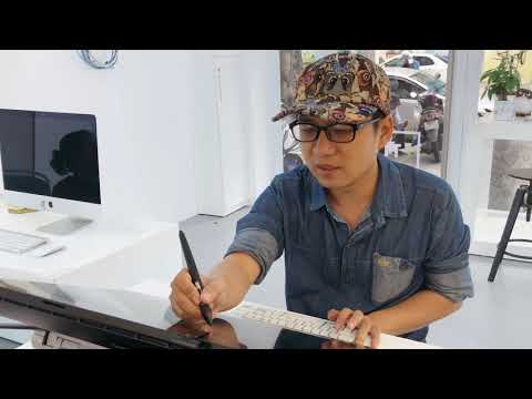 Wacom Cintiq Pro 24 PEN &amp; Touch video